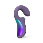 Lelo-Enigma-Wave-GSpot-and-Clitoris-Massager-Purple|Front View|"purple wave massager-front view"