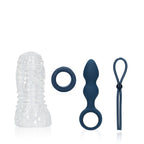 Sexplore Toy Kit for Him Stormy Forecast|Front View|"mens pleasure kit - front view"