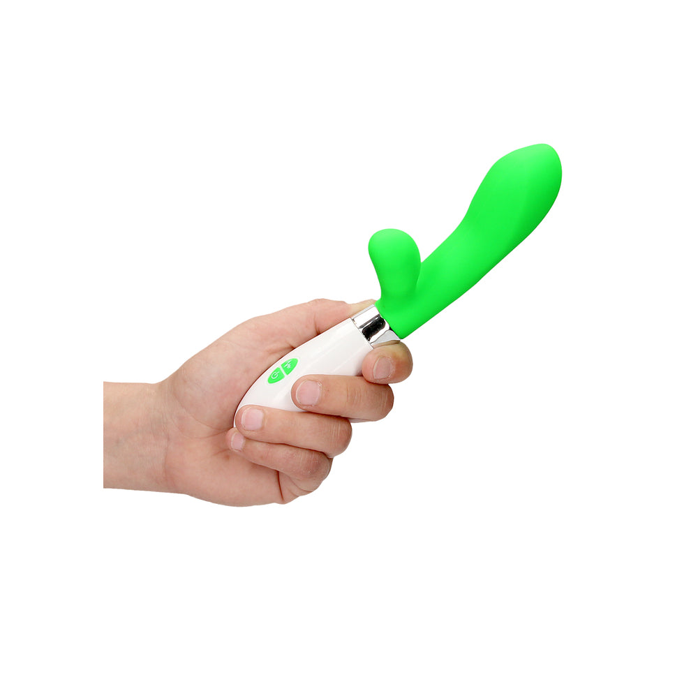 Luminous Achilles Ultra Soft Clit Stim Vibe Green|Kit View|"Complete stimulation system - kit view"