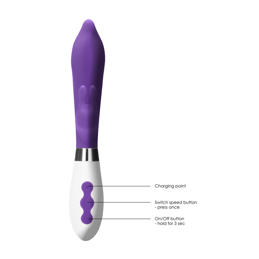 Adonis Rechargeable Vibrator|Side View|"Premium vibrating stimulator - side view"