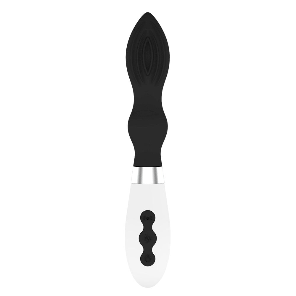 Astraea Rechargeable Vibrator Black | Main | "rechargeable black massager - main view"