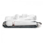 Le Wand Rechargeable White Massager|Package|"white rechargeable wand massager - package view"