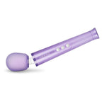 Le Wand Petite Rechargeable Vibrating Massager Violet | Package | "complete violet wand kit - package view"