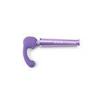 Le Wand Curve Weighted Silicone Petite Wand Attachment|Detail|"petite curved silicone attachment - detail view"