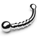 Le-Wand-Bow-Stainless-Steel-Dildo|Front View|"steel dildo-front view"