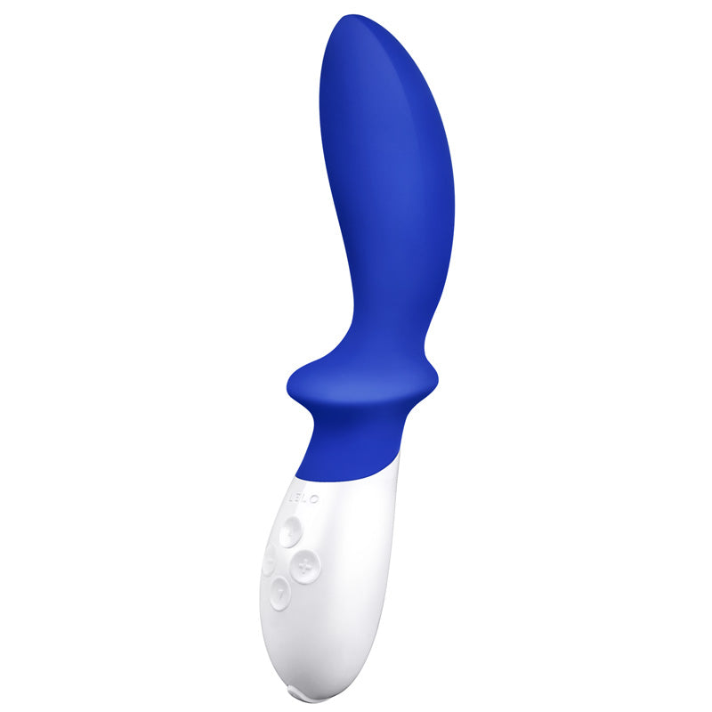 Lelo-Loki-Prostate-Massager-Blue|Front View|"premium massager-front view"