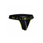 Male Basics Neon Thong Yellow|Detail View|"neon details-detail view"|
