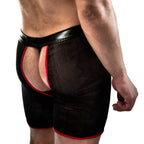 Passion Pouch Front Boxers|Side View|"boxer features-side view"|