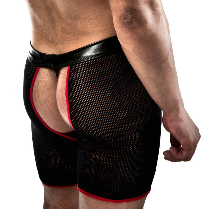 Passion Pouch Front Boxers|Side View|"boxer features-side view"|