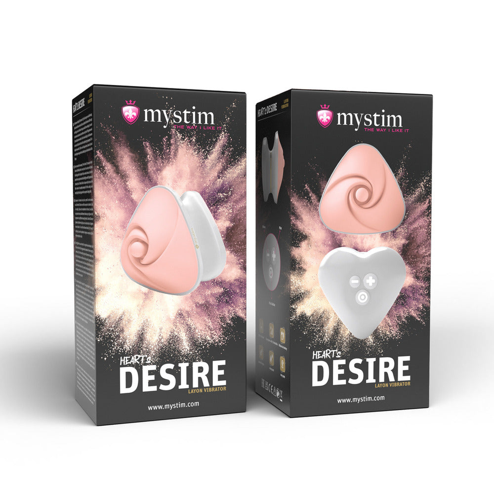 Mystim Hearts Desire Clitoral Stimulator|Kit View|"Complete pleasure system - kit view"