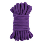 Me You Us Tie Me Up Soft Cotton Rope 10 Metres Purple|Front View|"purple cotton bondage rope 10m-front view adult toys direct"|