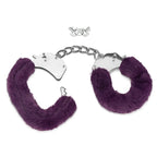 Me You Us Furry Handcuffs Purple|Side View|"cuff details-side view"|