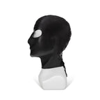 Me You Us PU Black Hood with Eyes|Back View|"hood closure-back view adult toys direct"|