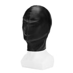 Me You Us Full Coverage Hood|Front View|"full face hood-front view adult toys direct"|