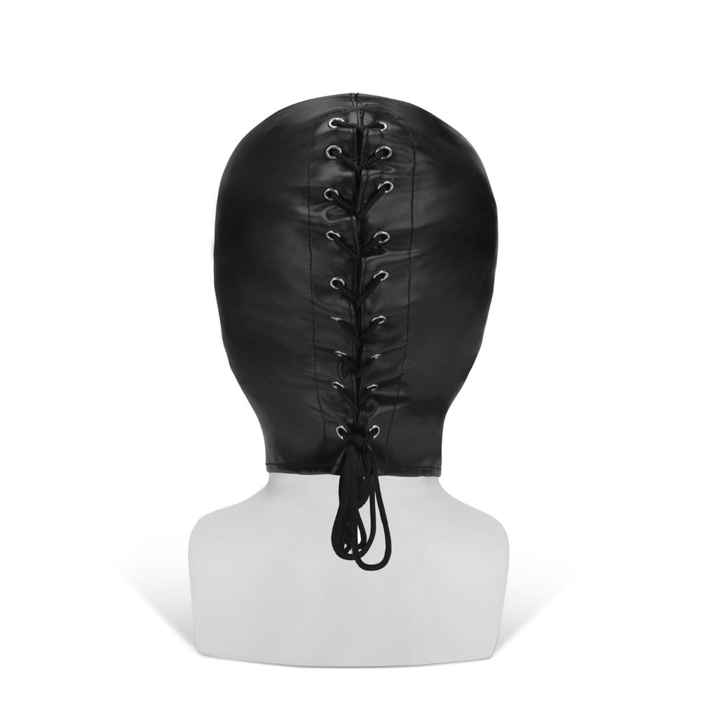 Me You Us Full Coverage Hood|Back View|"closure system-back view adult toys direct"|