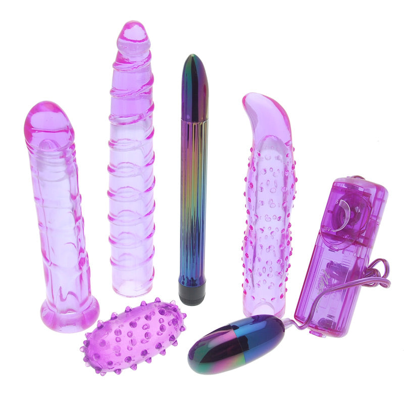 Purple Carnal Collection|Front View|"purple pleasure collection - front view"