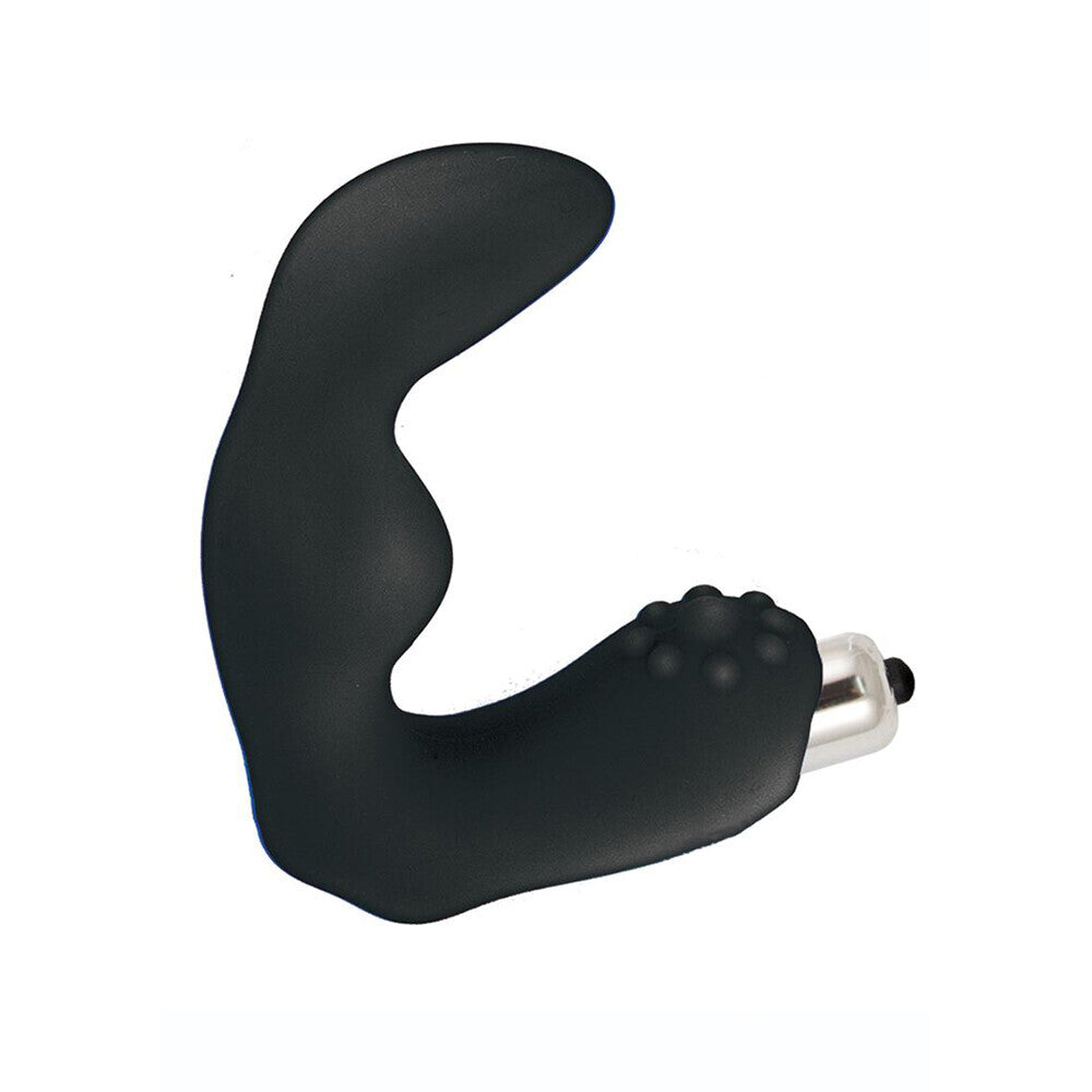 Butts-Up-3-Function-P-Spot-Massager-Black|Front View|"premium massager-front view"