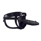 Erection Assistant Hollow Strap On 9.5 Inch|Front View|"hollow design - front view"