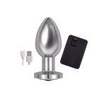 Ass-Sation-Remote-Vibrating-Silver|Detail View|"control system-detail view"