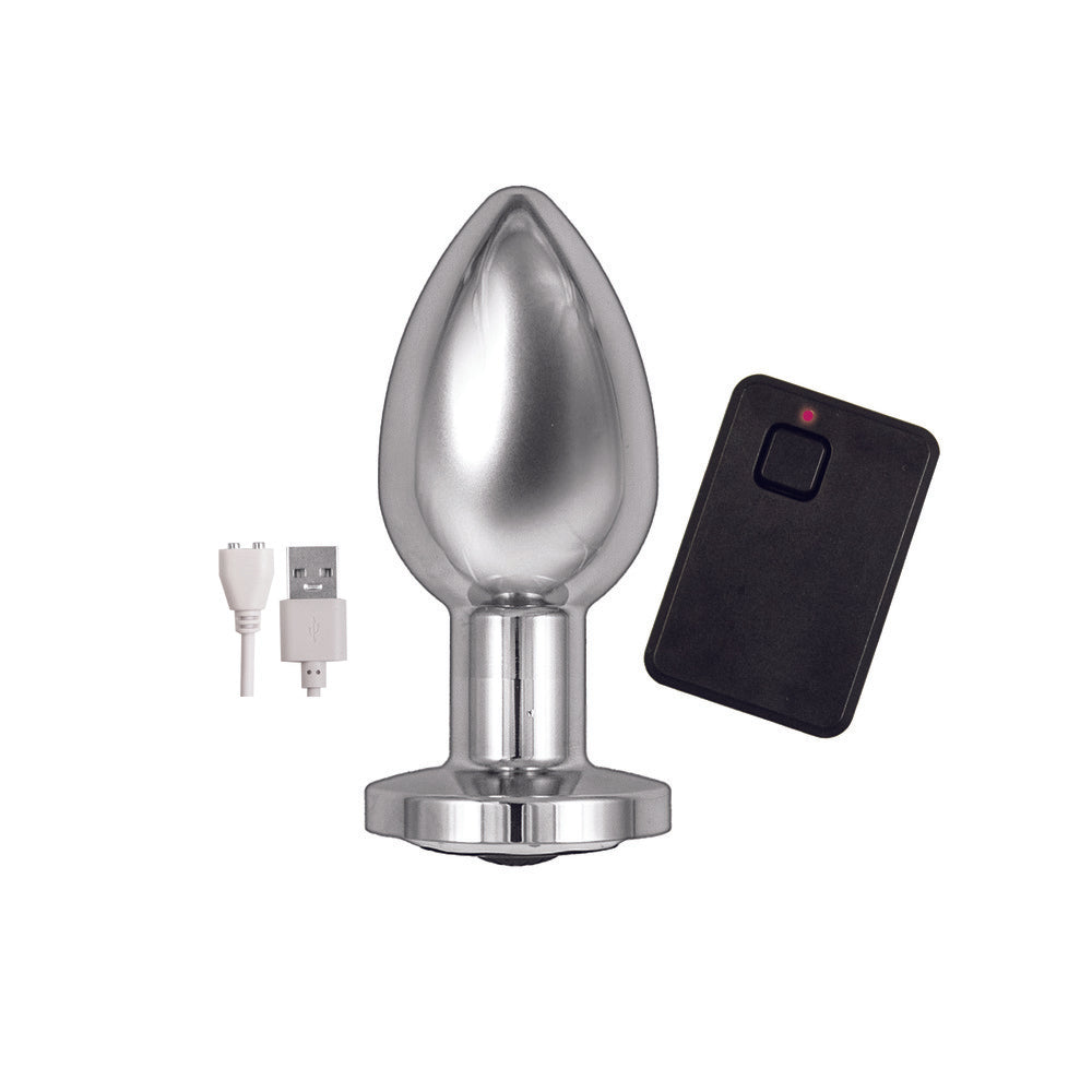Ass-Sation-Remote-Vibrating-Silver|Detail View|"control system-detail view"