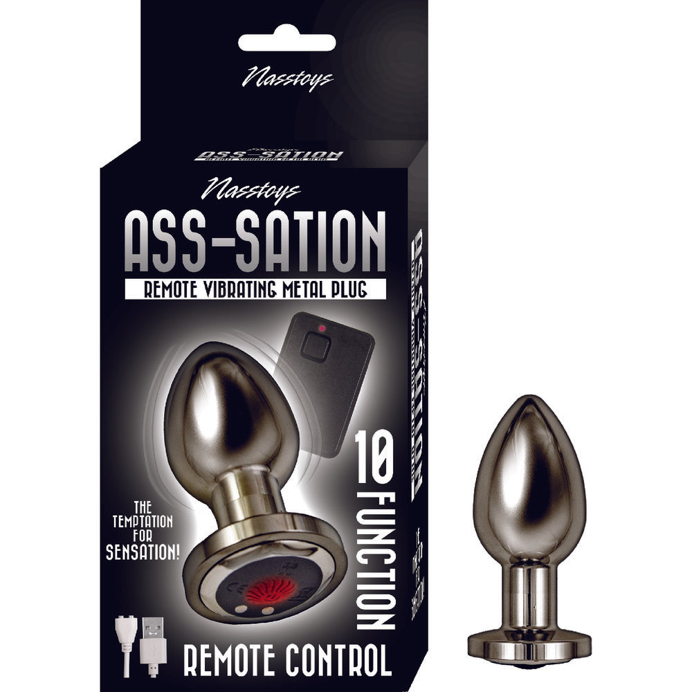 Ass-Sation-Remote-Vibrating-Black|Set View|"complete kit-set view"