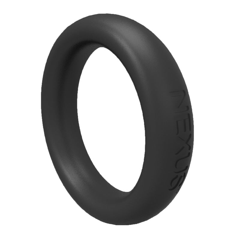 Nexus Enduro Stretchy Silicone Cock Ring|Front View|"enduro design - front view"