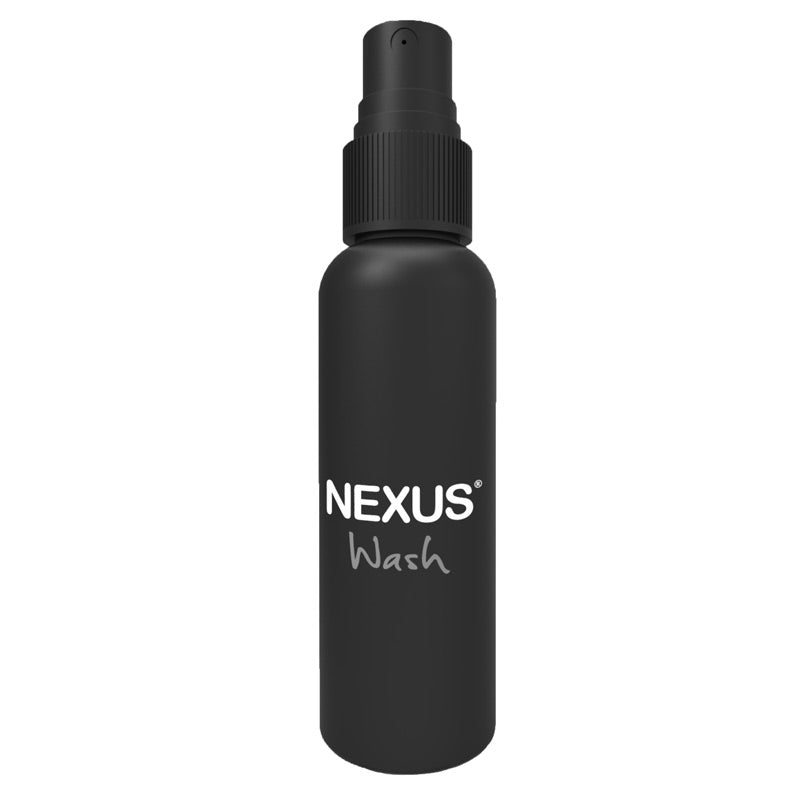 Nexus Wash Antibacterial Toy Cleaning Spray|Front View|"cleaning spray-front view adult toys direct"|