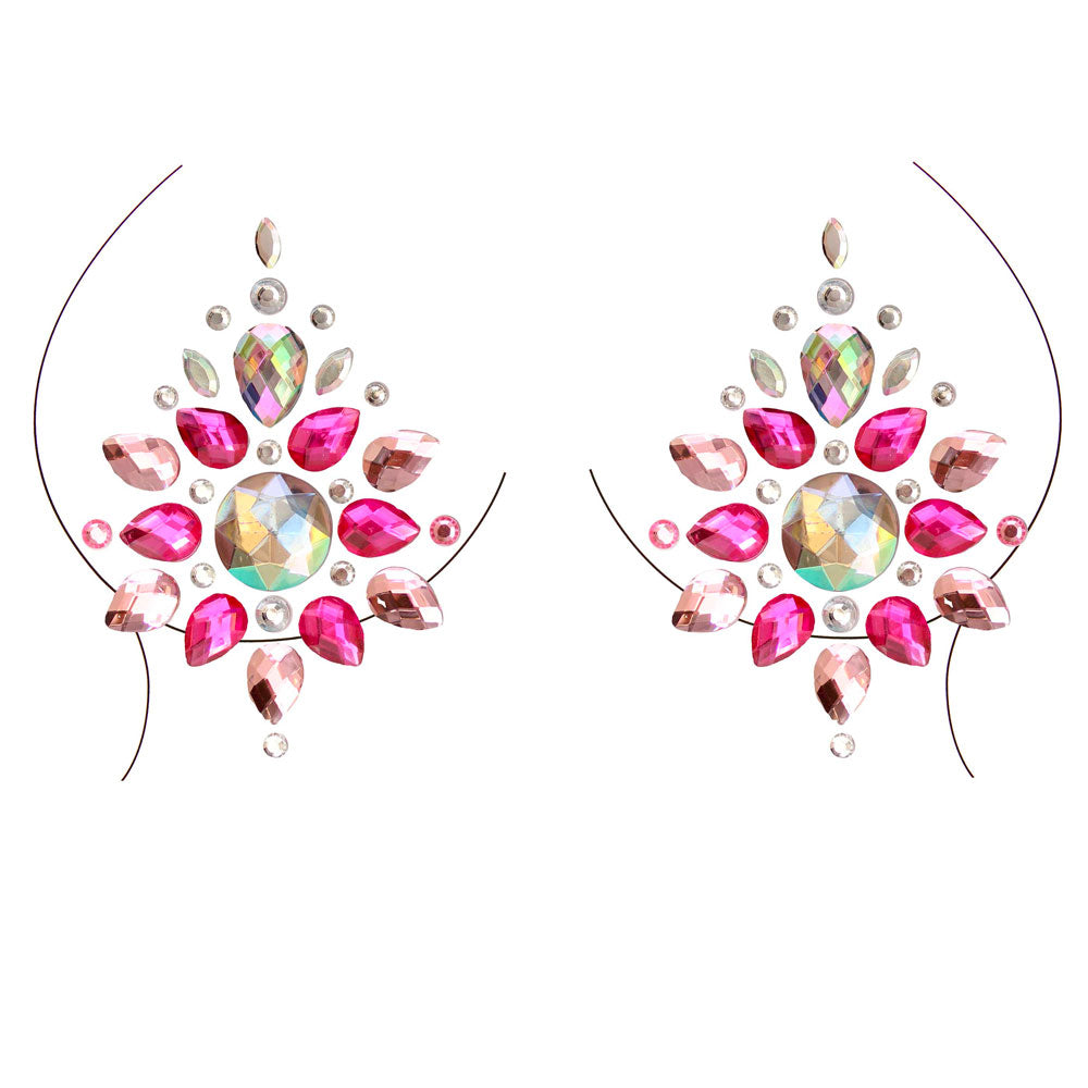 Phoenix-Nipple-Jewels-Sticker-NIPPLE007|Front-View|"nipple-jewel-sticker-front-view"