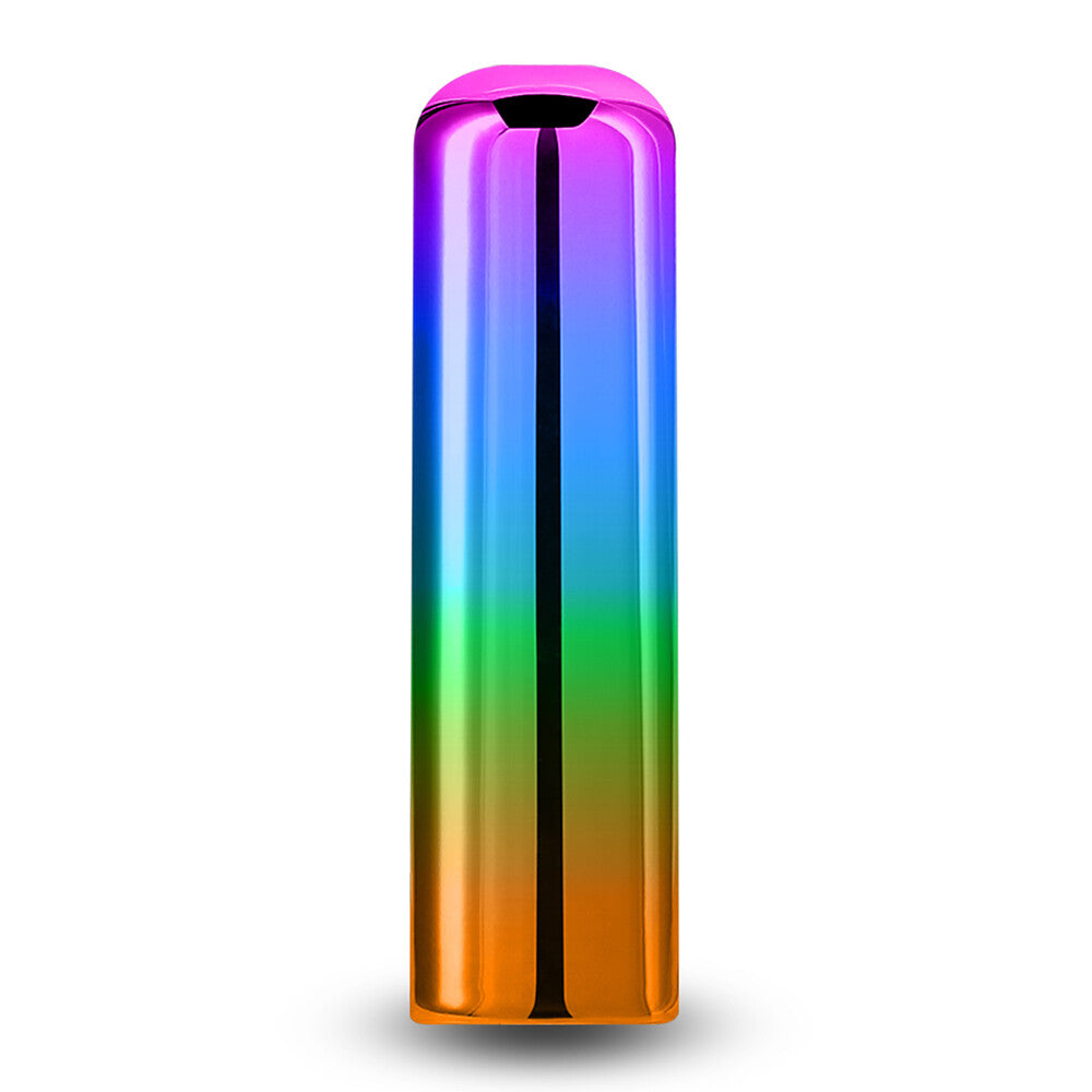Chroma-Rainbow-Rechargeable-Mini-Bullet|Front View|"colorful rechargeable bullet vibrator-front view"