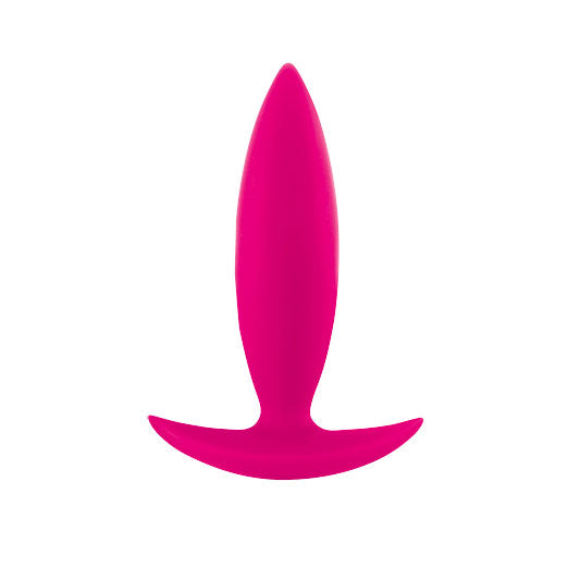INYA Spades Butt Plug Small Pink|Front View|"small pink spades-front view"|