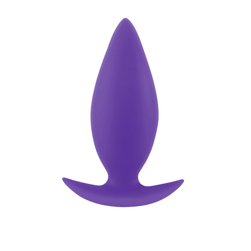 INYA Spades Medium Purple|Front View|"purple spades plug-front view"|