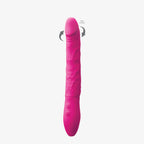 INYA Rechargeable Petite Twister Vibe Pink|Side View|"petite detail - side view"