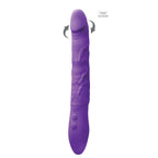 INYA Rechargeable Petite Twister Vibe Purple|Side View|"petite detail - side view"