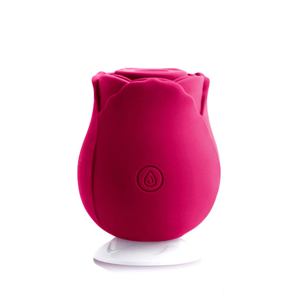 Inya The Rose Silicone Clitoral Stimulator|Front View|"Rose stimulator - front view"