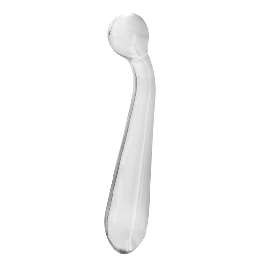 Crystal Premium Glass GWand|Front View|"premium glass wand - front view"