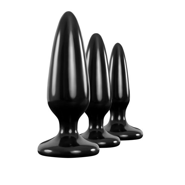 Renegade-Pleasure-Plug-3pc-Trainer-Kit|Front View|"trainer kit-front view"
