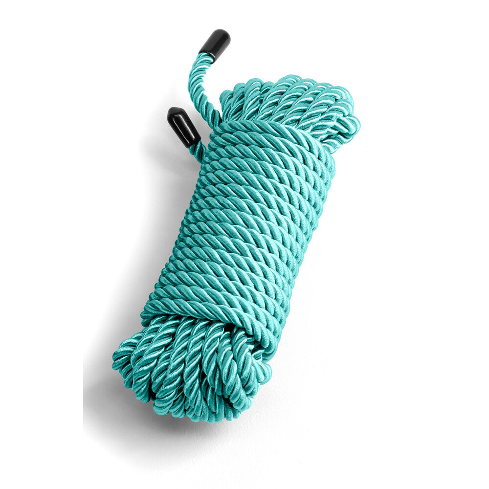 Bound Rope Teal 25FT|Front View|"teal bondage rope 25ft length-front view adult toys direct"|