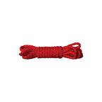 Ouch 1.5 Meters Kinbaku Mini Rope Red|Front View|"1.5m red kinbaku rope premium-front view adult toys direct"|