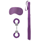 Ouch Introductory Purple Bondage Kit 1|Front View|"bondage kit-front view"|