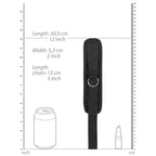 Ouch Velvet And Velcro Wrist Cuffs|Detail View|"velcro features-detail view"|