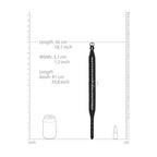 Ouch Diamond Studded Collar With Leash|Detail View|"diamond features-detail view"|