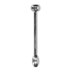 Ouch Stainless Steel Plug|Front View|"steel plug design-front view adult toys direct"|