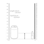 Ouch Stainless Steel Plug|Side View|"plug detail-side view adult toys direct"|