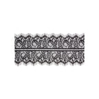 Ouch Lace Mask with Straps|Side View|"mask detail-side view adult toys direct"|