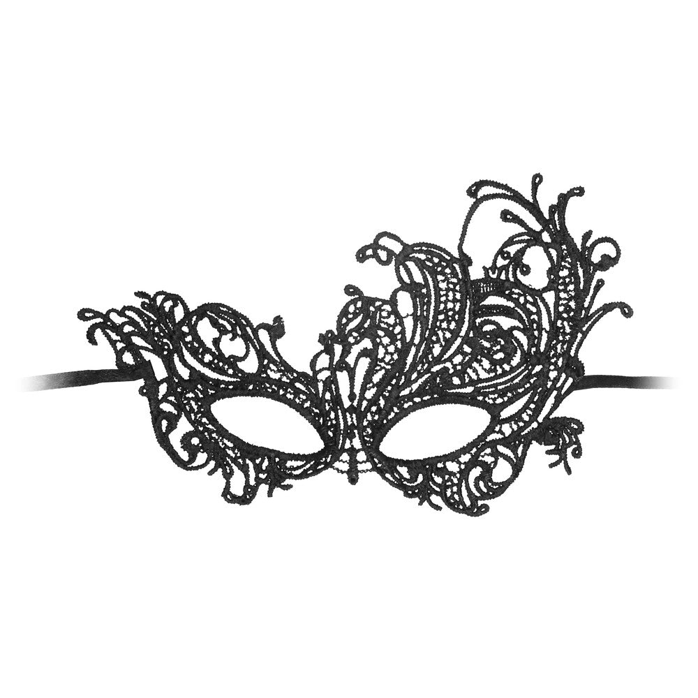 Ouch Lace Eye Mask Royal|Front View|"royal lace eye mask - front view"