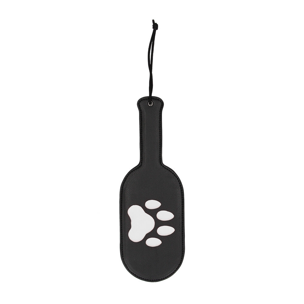 Puppy Paw Paddle Puppy Play|Front View|"paw print paddle-front view adult toys direct"|