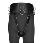 Ouch Belt with Vibrator Holder|Front View|"adjustable vibrator belt system-front view adult toys direct"|