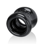 Oxballs Squeeze Ballstretcher Black|Side View|"premium squeeze stretcher comfort fit-side view adult toys direct"|