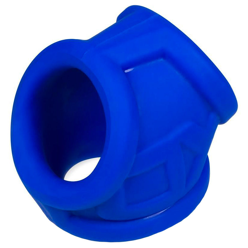 OxBalls Oxsling Silicone Power Sling Blue Ice|Front View|"oxsling design - front view"