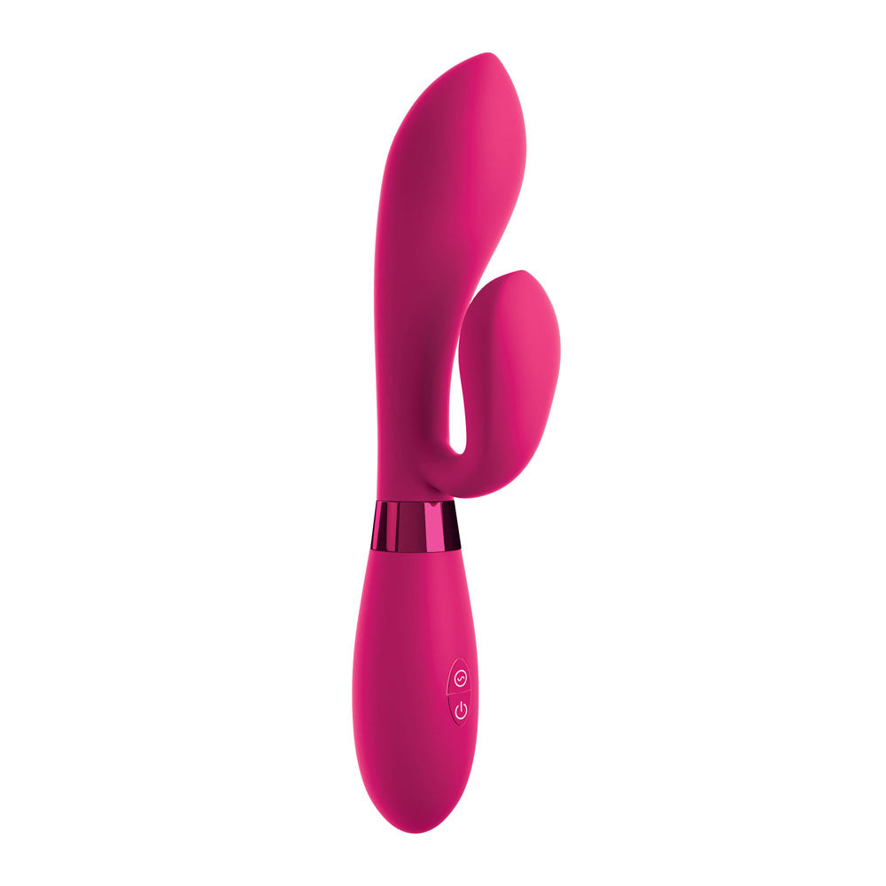 OMG-Rabbits-Mood-Silicone-Vibrator|Side View|"silicone design-side view"